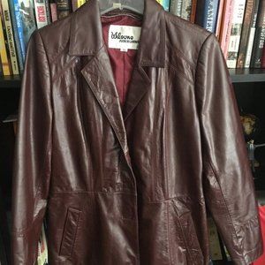 red-brown Wilson's leather jacket (women's size 10